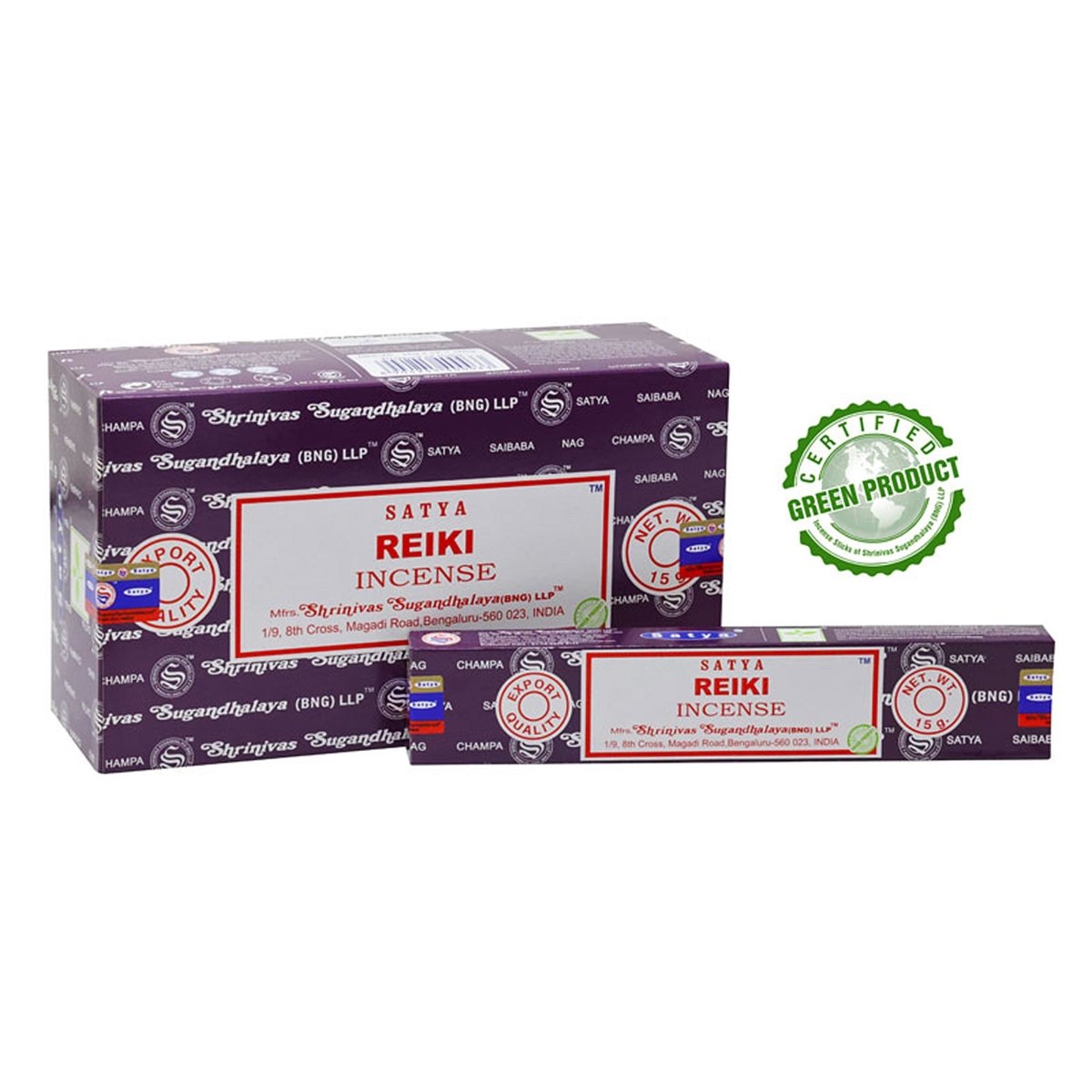 Nag Champa Reiki 12 x 15 g - Shanti Enterprise AG