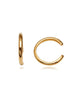 Ohrklemmen Silber halbrund poliert 11.5 mm 1.5 mm dick - Shanti Enterprise AG