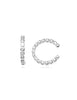 Ohrklemmen Zirkonia weiss pavé 12 mm - Shanti Enterprise AG
