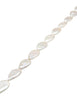 Perlen Strang weiss 16x22 Tropfen flach poliert - Shanti Enterprise AG