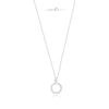 Ring 20x4 mm massiv an Ankerkette fein 60+65 cm poliert - Shanti Enterprise AG