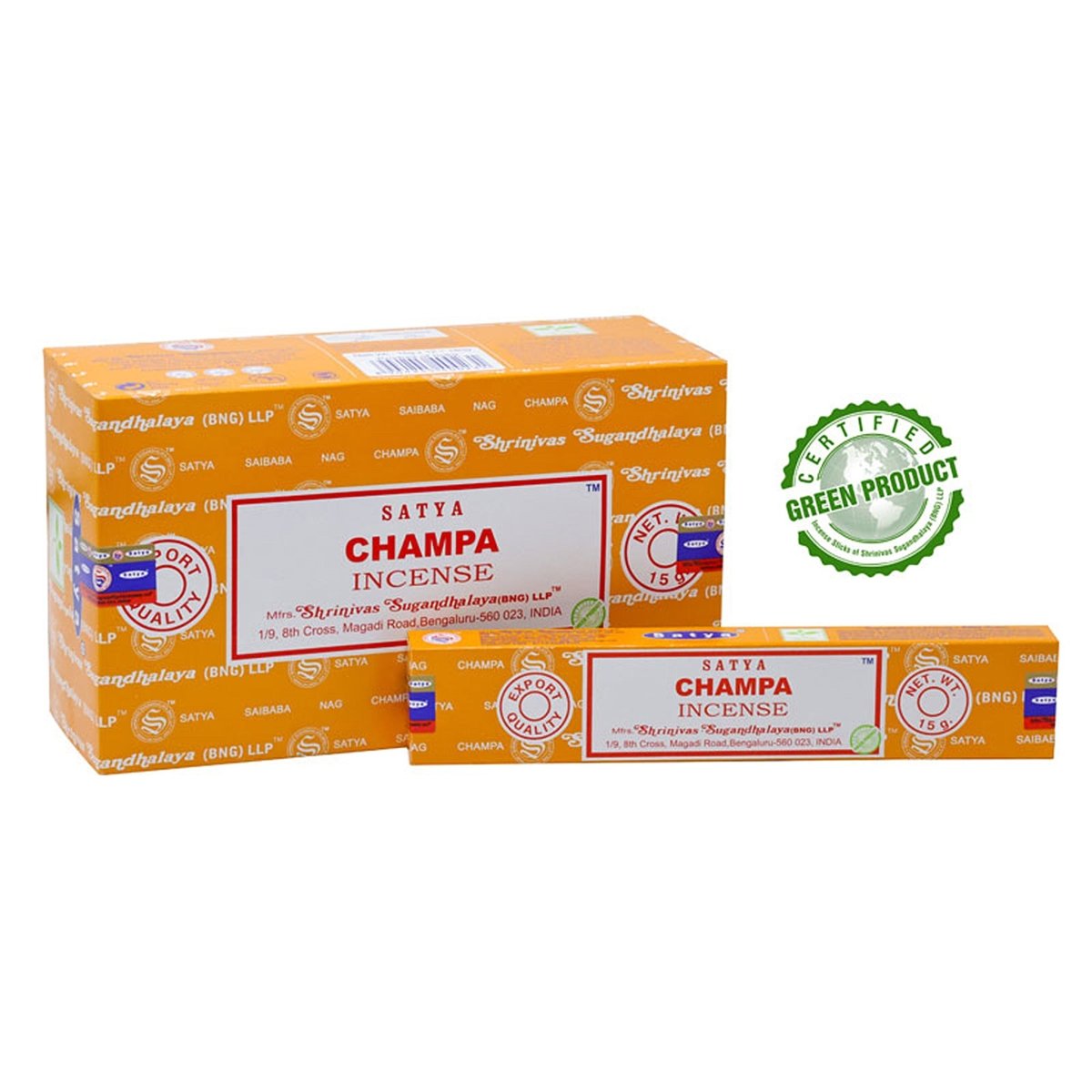 Satya Champa 12 x 15 g - Shanti Enterprise AG