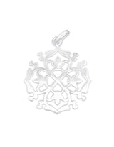 Si-Anhänger: Amulett rund durchbrochen, 30 mm