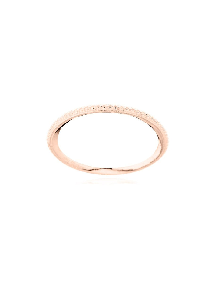 Silberring hell fein rund 1,5 mm verziert - Shanti Enterprise AG
