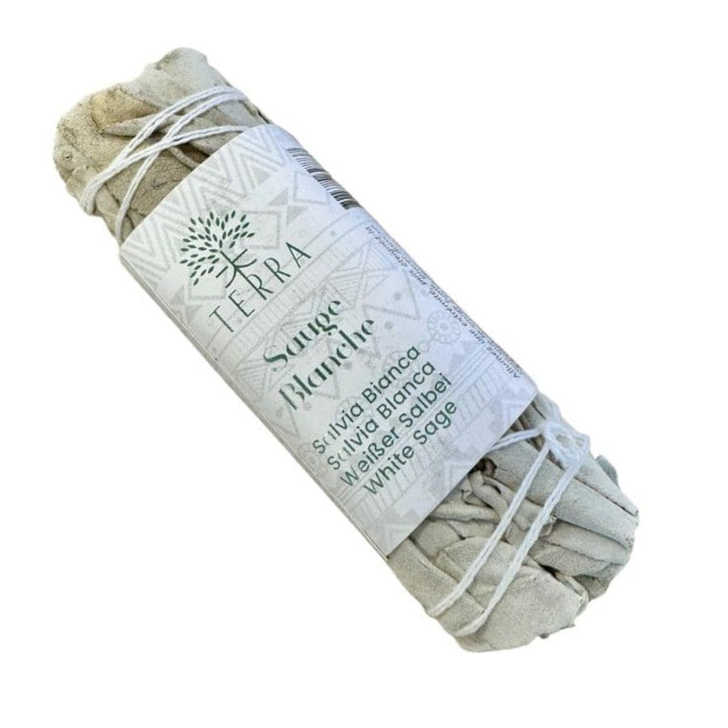TERRA Bündel aus weissem Salbei Kalifornien 25 bis 30 g 10 cm - Shanti Enterprise AG