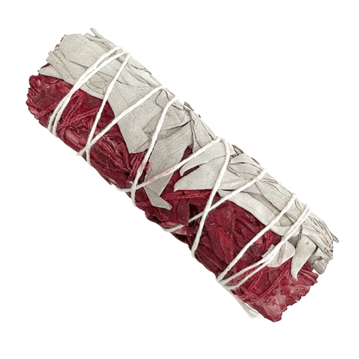 TERRA Bündel aus weissem Salbei und Drachenblut 25 bis 30 g 10 cm - Shanti Enterprise AG