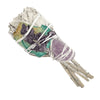 TERRA Fackel aus weissem Salbei und Lavendel mit Amethyst 25 bis 30 g - Shanti Enterprise AG