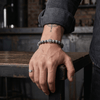 Urban Buddha Armband Herren 8 mm Edelstahl elastisch - Shanti Enterprise AG