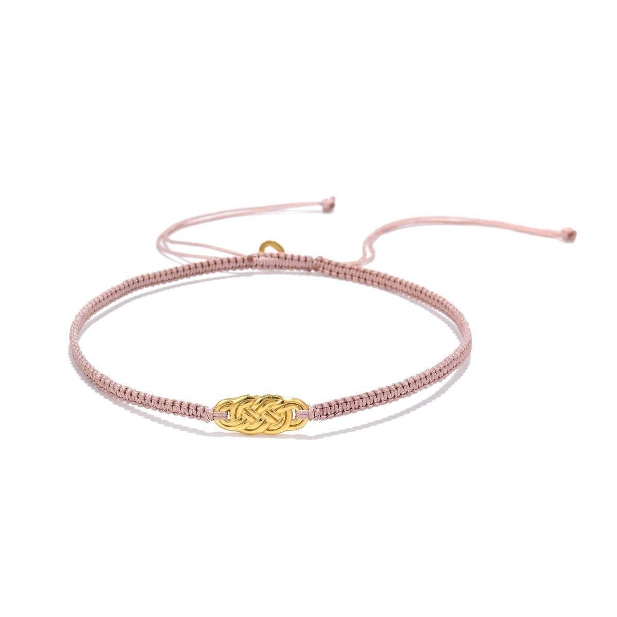 Viscose Fusskette geflochten 23-28 cm Endlosnoten - Shanti Enterprise AG