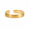 Zehenring 2.40 mm breit matt offen Grössen verstellbar - Shanti Enterprise AG