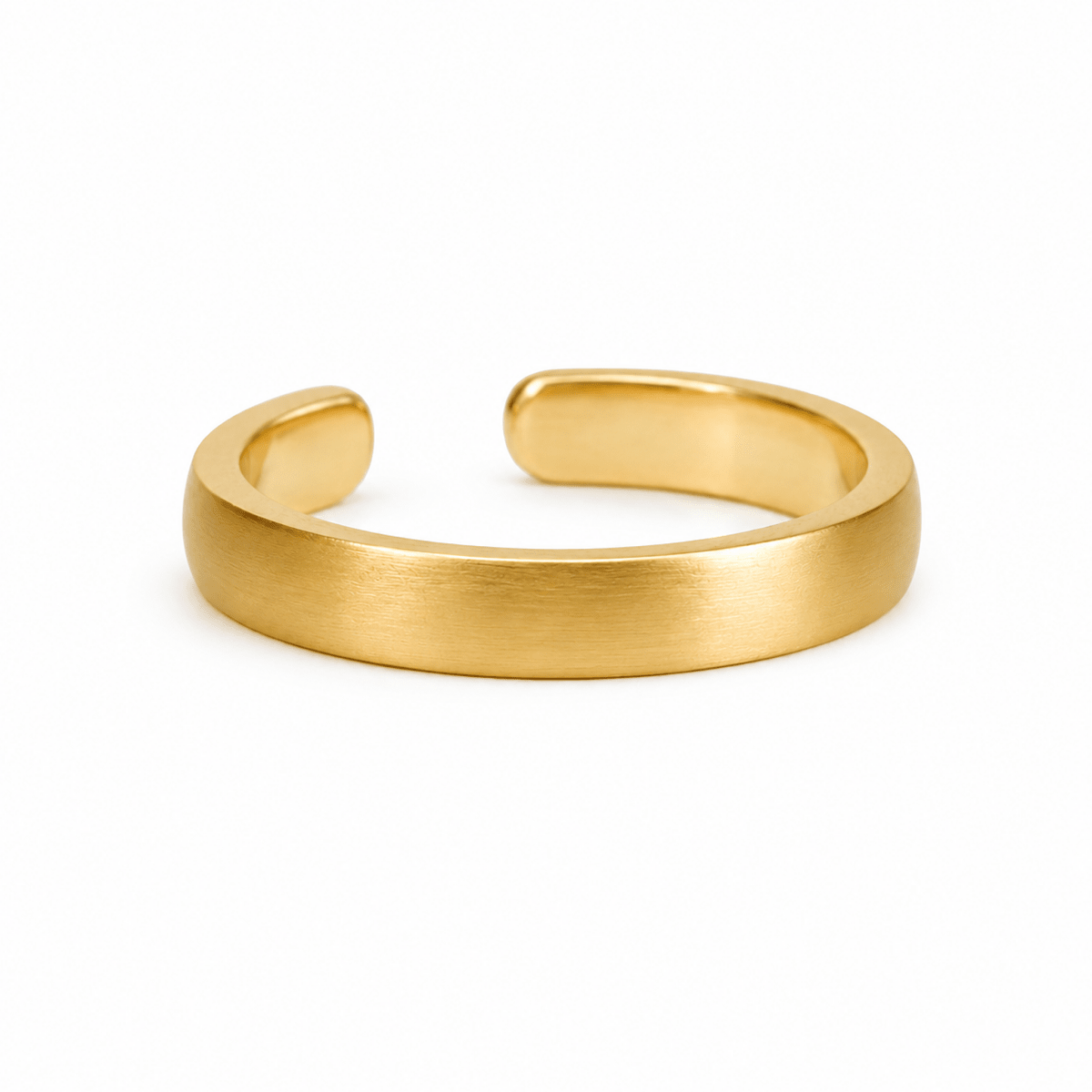 Zehenring 2.40 mm breit matt offen Grössen verstellbar - Shanti Enterprise AG