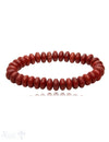 10 mm Buttons Edelstein Armbänder matt auf Elastik 19 cm - Shanti Enterprise AG