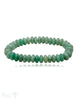 10 mm Buttons Edelstein Armbänder matt auf Elastik 19 cm - Shanti Enterprise AG