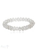 12 mm Blumen gravierte Edelstein Armbänder auf Elastik - Shanti Enterprise AG