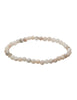 4 - 4,5- 5 mm Edelstein Armbänder poliert rund auf Elastik 18 cm