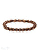 6 mm buttons Edelstein Armbänder facettiert auf Elastik 19 cm