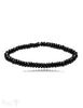 6 mm buttons Edelstein Armbänder facettiert auf Elastik 19 cm