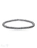 6 mm buttons Edelstein Armbänder facettiert auf Elastik 19 cm