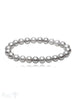 8 -9 mm Perlen Armbänder barock auf Elastik 19 cm