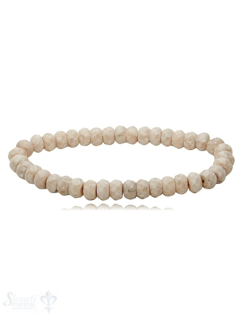 8mm buttons Edelstein Armbänder facettiert auf Elastik 19 cm