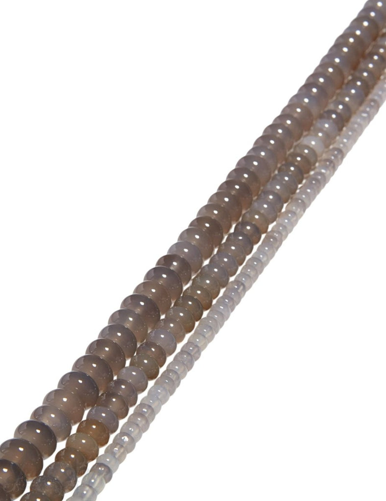 Achatkette taupe A buttons