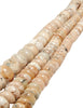 afrik.Opal Strang beige poliert Buttons