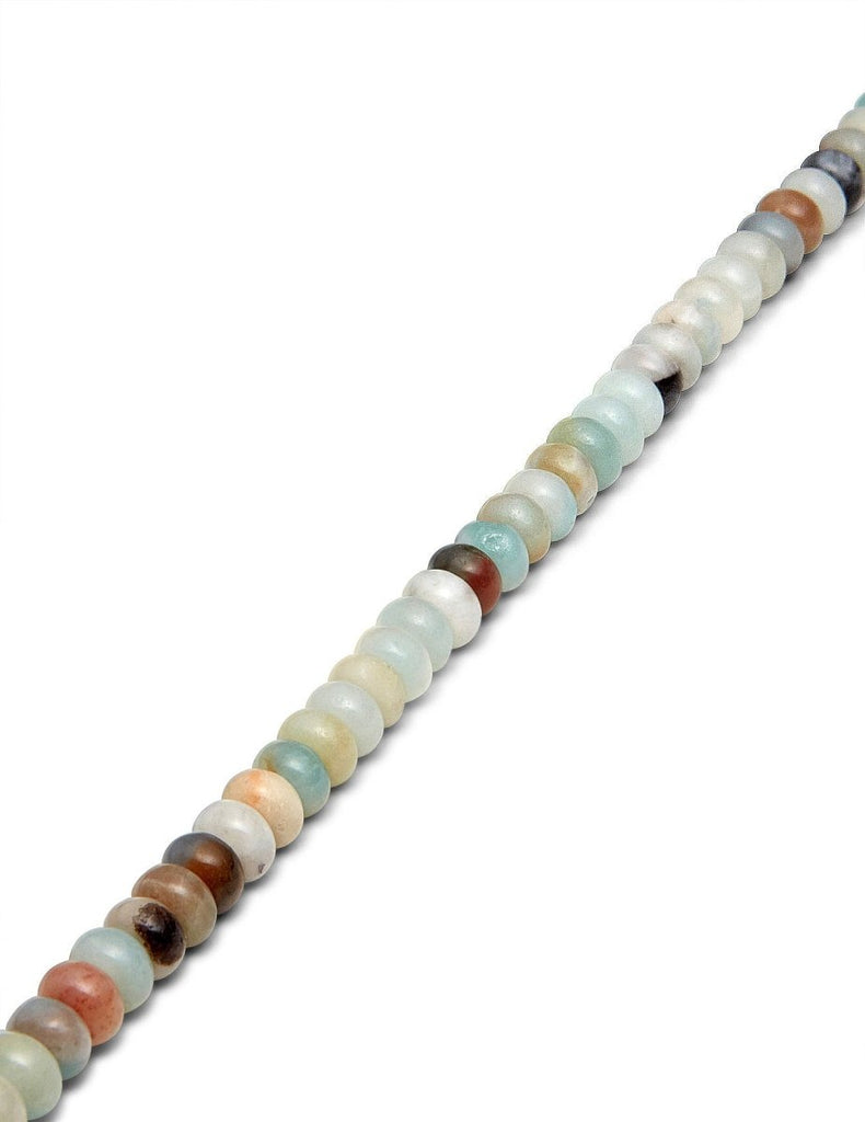 Amazonit Strang Natur Buttons 8 mm