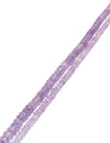 Amethystquarz Strang violett hell facettiert Buttons A