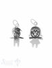 Anhänger Silber hell 16x10 mm 1 Pack = 2 Stk.