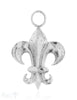 Anhänger Silber hell Lilie 42x28 mm Oese fix - Shanti Enterprise AG