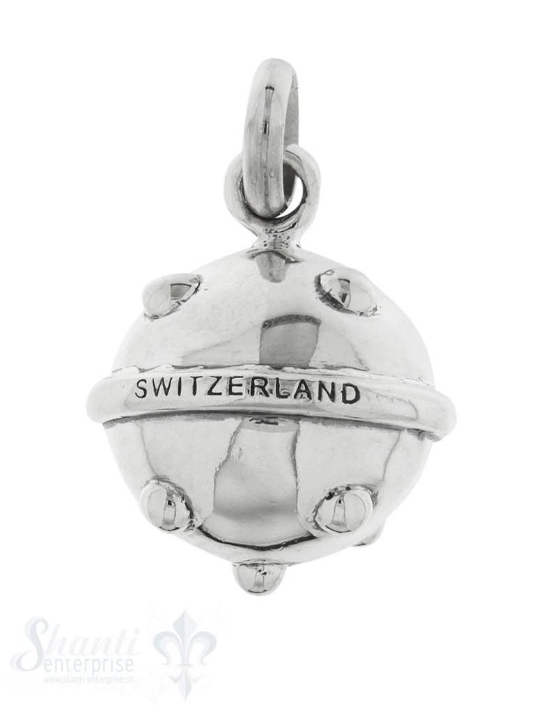 Anhänger Silber Kugel hell Switzerland gepunktet 2 4 mm - Shanti Enterprise AG