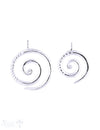 Anhänger Silber Spirale verziert Dicke 3 mm Öse fix - Shanti Enterprise AG