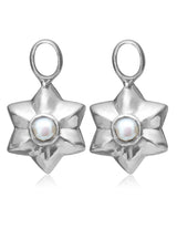 Anhänger Stern für Creolen 23x14 mm Silber 925