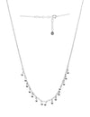 Anker 1,2 mm Kette mit 3 mm Kugel Charms 38-42 cm 1/3 unten Federringschloss poliert verstellbar - Shanti Enterprise AG