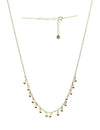 Anker 1,2 mm Kette mit 3 mm Kugel Charms 38-42 cm 1/3 unten Federringschloss poliert verstellbar - Shanti Enterprise AG