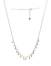 Anker 1,2 mm Kette mit 3 mm Kugel Charms 38-42 cm 1/3 unten Federringschloss poliert verstellbar - Shanti Enterprise AG