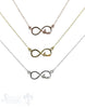 Ankerkette fein 0,9x1,2 mm: mit Love-Acht 45 cm, mit Federringschloss - Shanti Enterprise AG