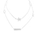 Ankerkette fein 0,9x1,2 mm:Kreise, Sterne, Schild 90 cm - Shanti Enterprise AG