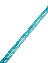 Apatit Strang aqua facettiert buttons AAA transparent