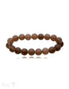 Armband 10 mm matt rund auf Elastik 20 cm - Shanti Enterprise AG