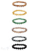 Armband 10 mm poliert rund auf Elastik 20 cm - Shanti Enterprise AG