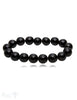 Armband 10 mm poliert rund auf Elastik 20 cm - Shanti Enterprise AG