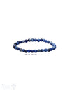 Armband 4 mm poliert für Kinder 14 mm auf Elastik - Shanti Enterprise AG