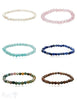 Armband 4 mm poliert für Kinder 14 mm auf Elastik - Shanti Enterprise AG