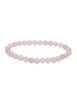 Armband 6 - 6.5 mm matt rund auf Elastik 18 cm - Shanti Enterprise AG