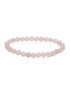 Armband 6 - 6.5 mm matt rund auf Elastik 18 cm - Shanti Enterprise AG