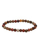 Armband 6 - 6.5 mm matt rund auf Elastik 18 cm - Shanti Enterprise AG