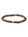 Armband 6 - 6.5 mm matt rund auf Elastik 18 cm - Shanti Enterprise AG