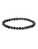 Armband 6 - 6.5 mm matt rund auf Elastik 18 cm - Shanti Enterprise AG