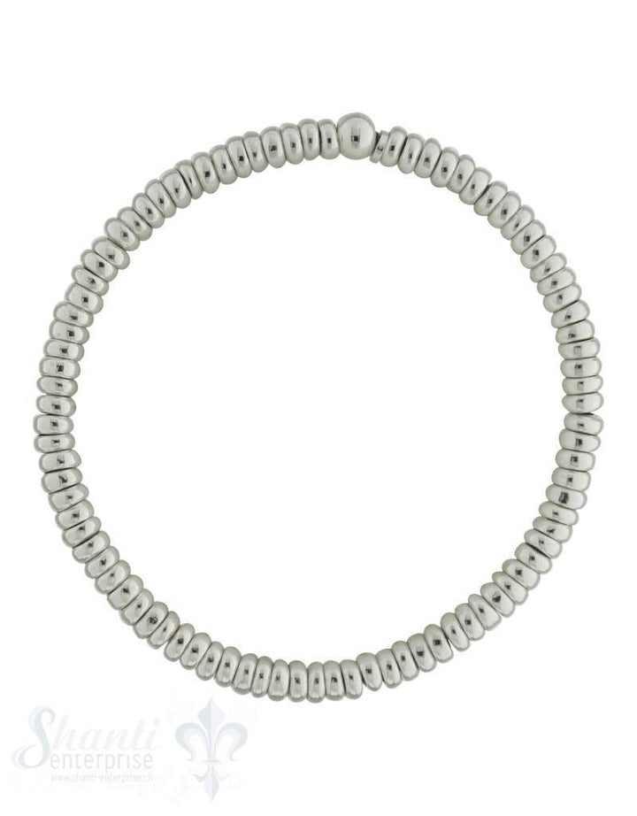 Armkette auf Elastik Silber Rädli 45 mm 18 cm - Shanti Enterprise AG